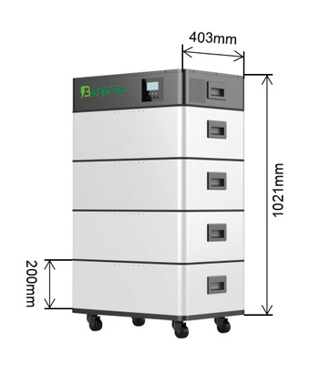 litio Ion Batteries del poder del almacenamiento del hogar de la batería solar de 51.2V 400Ah 20Kwh Lifepo4