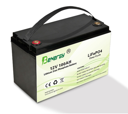 LiFePO4 batería auto 12V 100Ah del fosfato del hierro del litio del reemplazo 50A